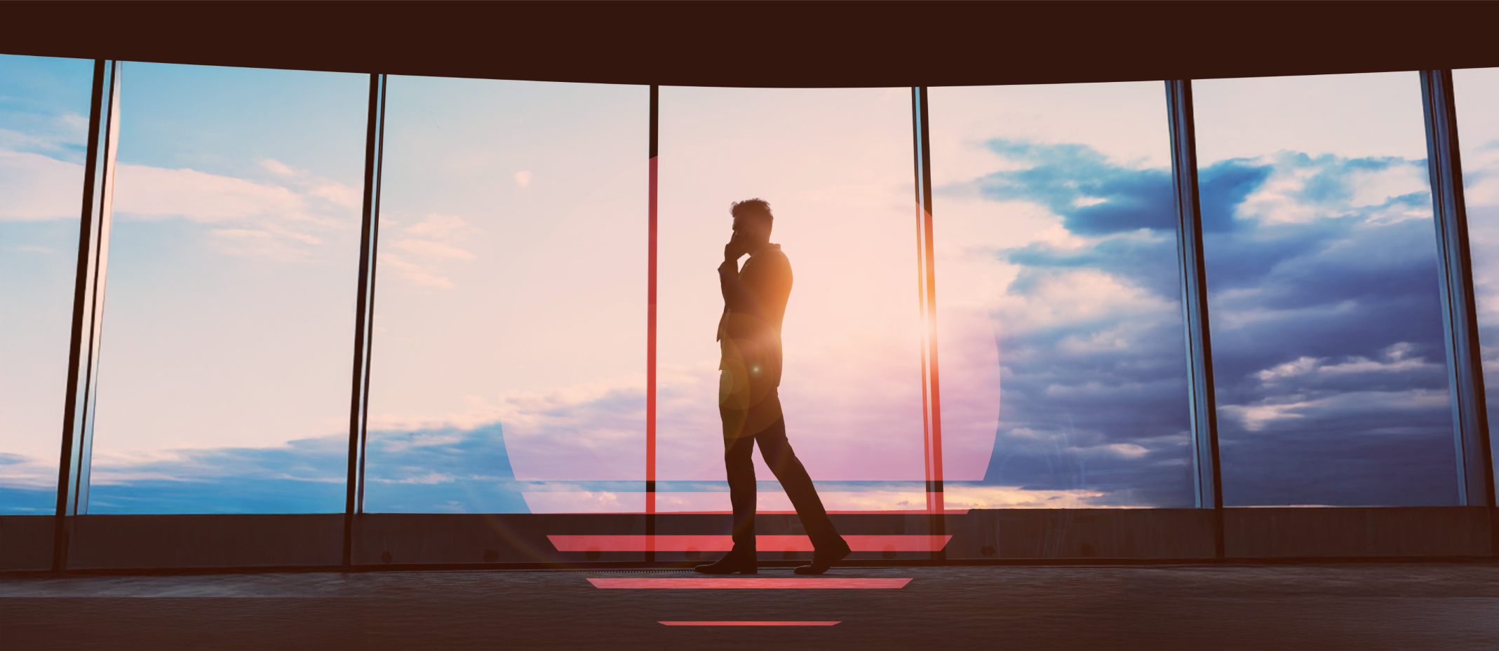 Business professional thriving with Beach Financial Services